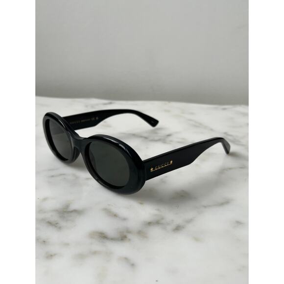 NEW Gucci GG1587S 001 Oval Black Sunglasses main image 10